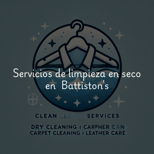 Servicios de limpieza en seco en Battiston's