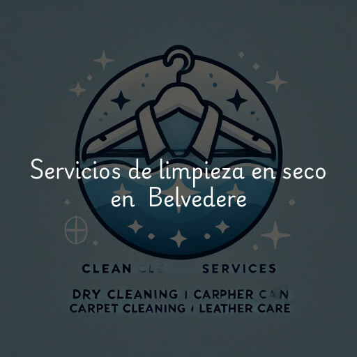 Servicios de limpieza en seco en Belvedere