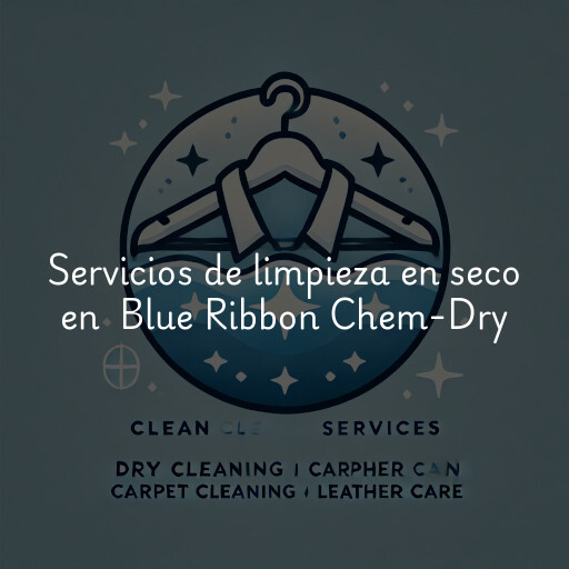 Servicios de limpieza en seco en Blue Ribbon Chem-Dry