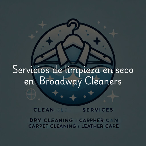 Servicios de limpieza en seco en Broadway Cleaners
