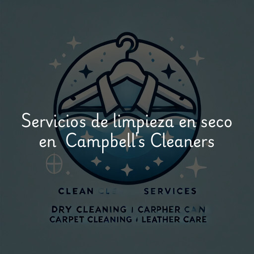 Servicios de limpieza en seco en Campbell's Cleaners