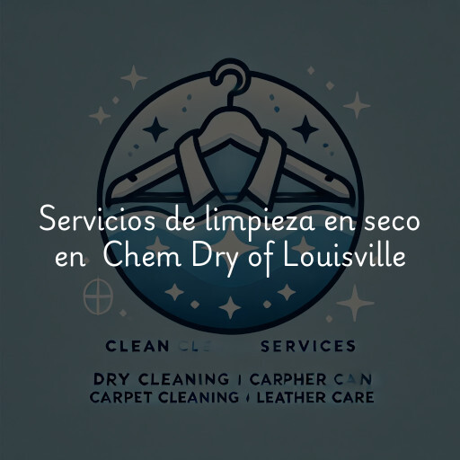 Servicios de limpieza en seco en Chem Dry of Louisville