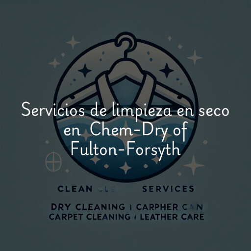 Servicios de limpieza en seco en Chem-Dry of Fulton-Forsyth