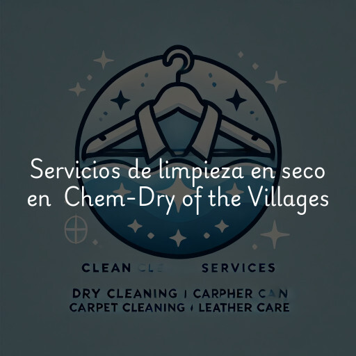 Servicios de limpieza en seco en Chem-Dry of the Villages
