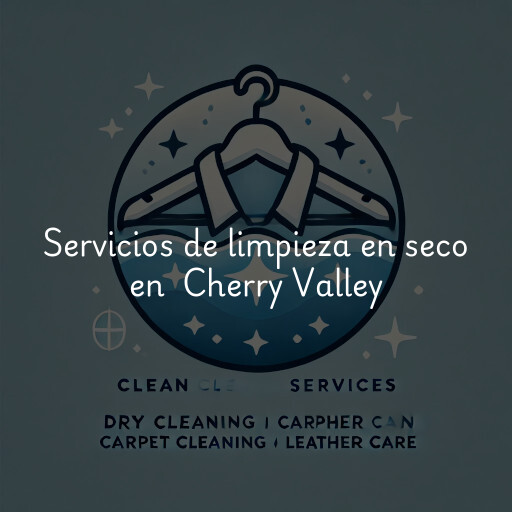 Servicios de limpieza en seco en Cherry Valley