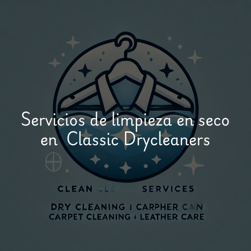 Servicios de limpieza en seco en Classic Drycleaners