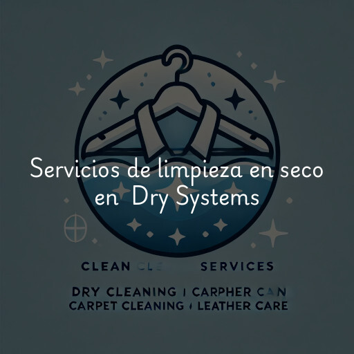 Servicios de limpieza en seco en Dry Systems