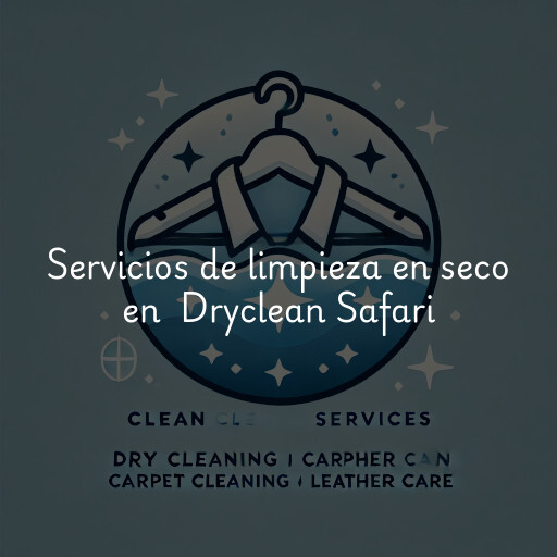 Servicios de limpieza en seco en Dryclean Safari