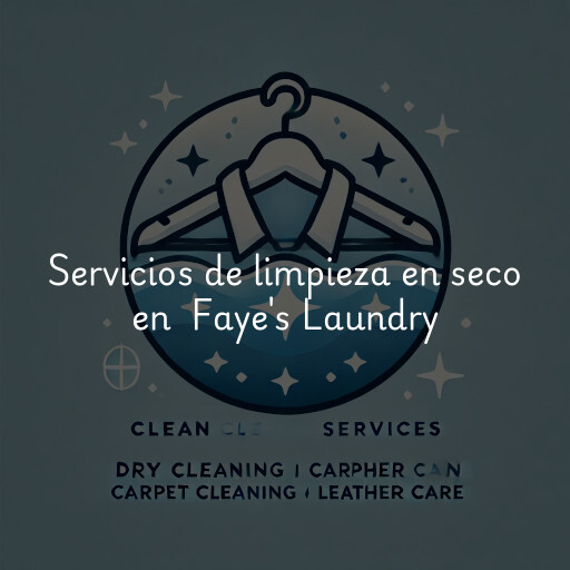 Servicios de limpieza en seco en Faye's Laundry & Drycleaning