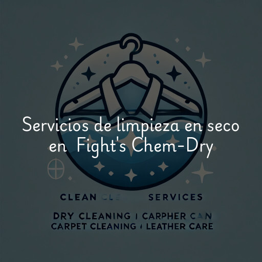 Servicios de limpieza en seco en Fight's Chem-Dry