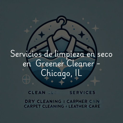 Servicios de limpieza en seco en Greener Cleaner - Chicago, IL