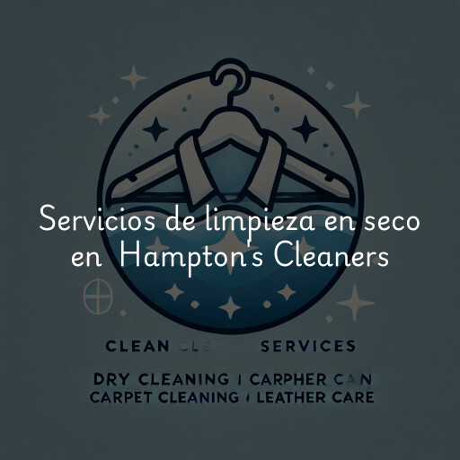 Servicios de limpieza en seco en Hampton's Cleaners & Tailoring