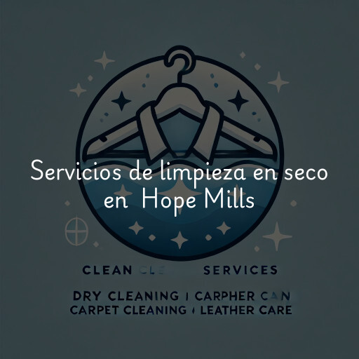 Servicios de limpieza en seco en Hope Mills
