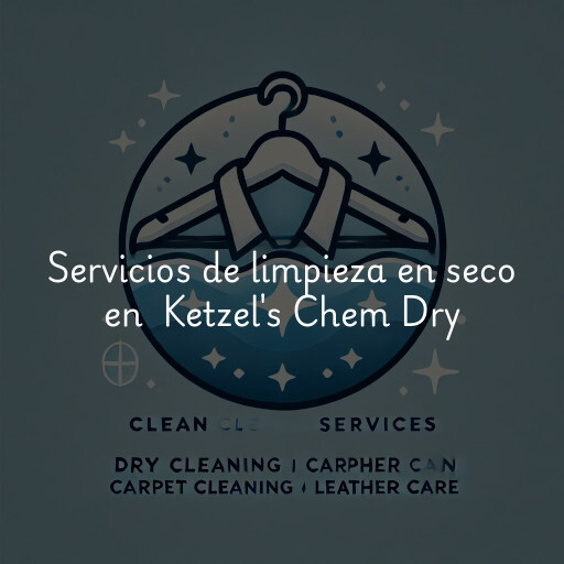 Servicios de limpieza en seco en Ketzel's Chem Dry