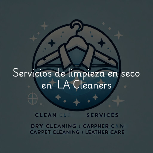 Servicios de limpieza en seco en LA Cleaners