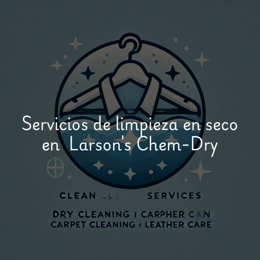 Servicios de limpieza en seco en Larson's Chem-Dry