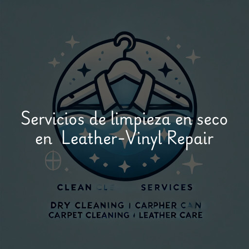 Servicios de limpieza en seco en Leather-Vinyl Repair