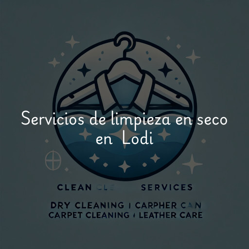 Servicios de limpieza en seco en Lodi