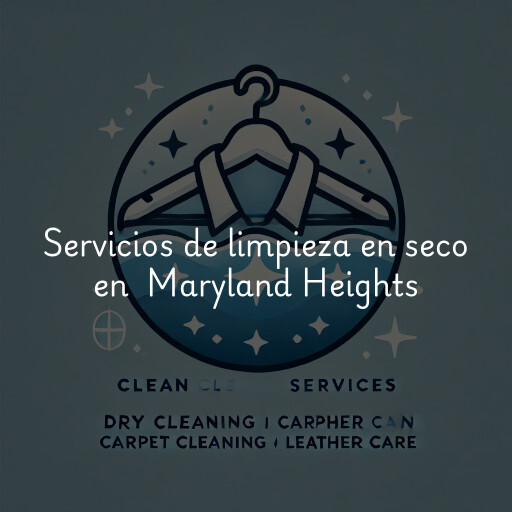 Servicios de limpieza en seco en Maryland Heights