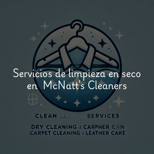 Servicios de limpieza en seco en McNatt's Cleaners & Laundry