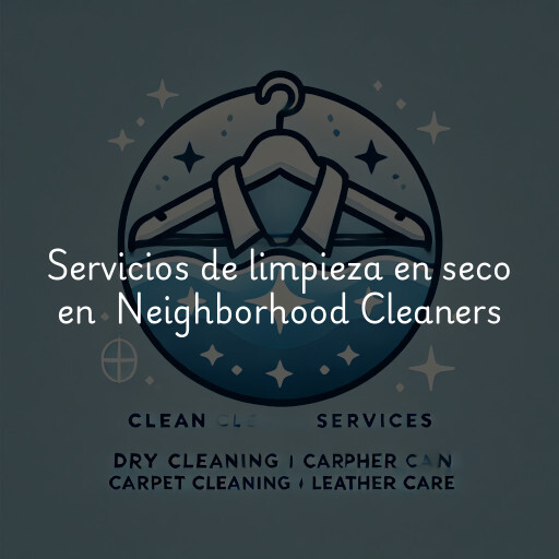 Servicios de limpieza en seco en Neighborhood Cleaners