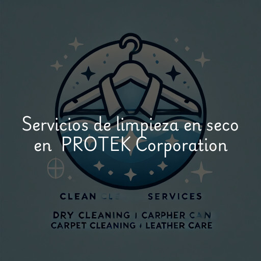 Servicios de limpieza en seco en PROTEK Corporation