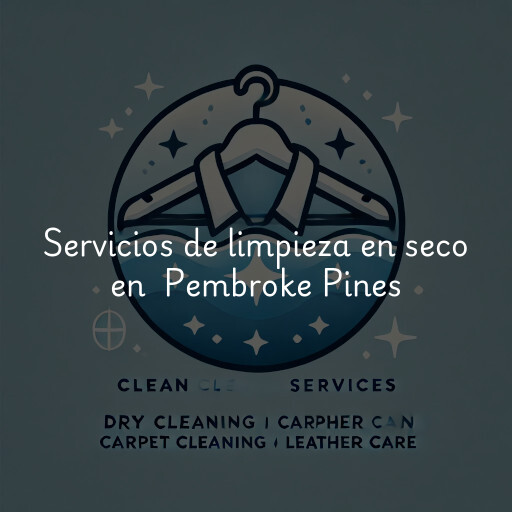 Servicios de limpieza en seco en Pembroke Pines