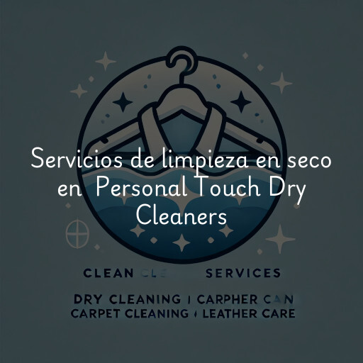 Servicios de limpieza en seco en Personal Touch Dry Cleaners