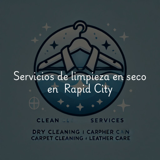 Servicios de limpieza en seco en Rapid City