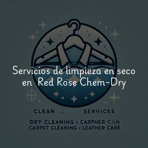 Servicios de limpieza en seco en Red Rose Chem-Dry
