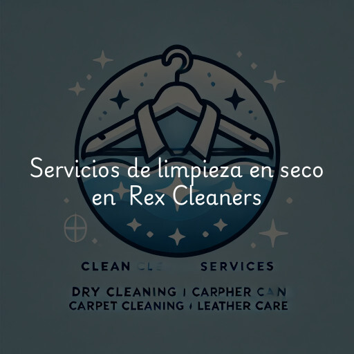 Servicios de limpieza en seco en Rex Cleaners