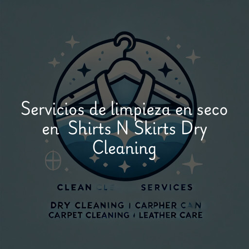 Servicios de limpieza en seco en Shirts N Skirts Dry Cleaning