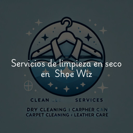 Servicios de limpieza en seco en Shoe Wiz