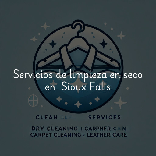 Servicios de limpieza en seco en Sioux Falls