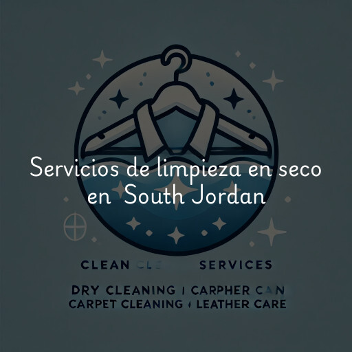 Servicios de limpieza en seco en South Jordan