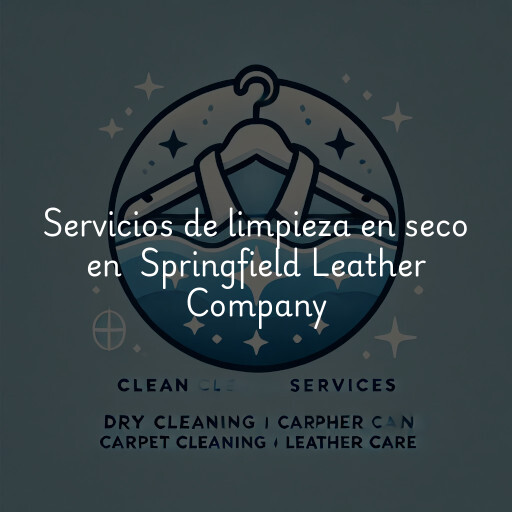 Servicios de limpieza en seco en Springfield Leather Company