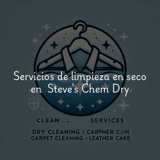 Servicios de limpieza en seco en Steve's Chem Dry