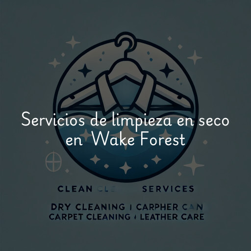 Servicios de limpieza en seco en Wake Forest