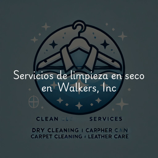 Servicios de limpieza en seco en Walkers, Inc