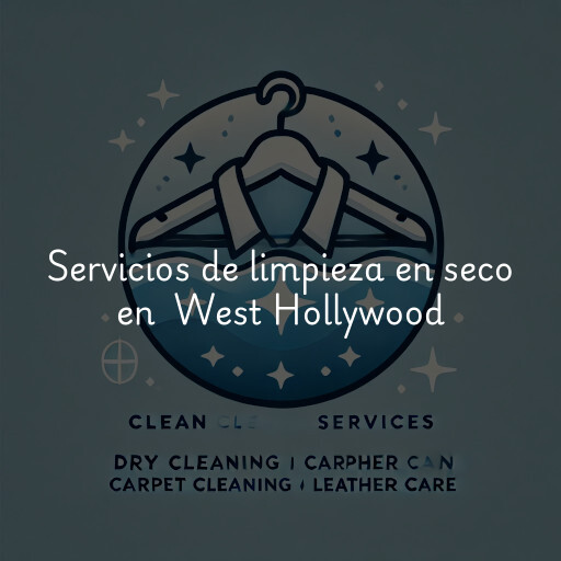 Servicios de limpieza en seco en West Hollywood