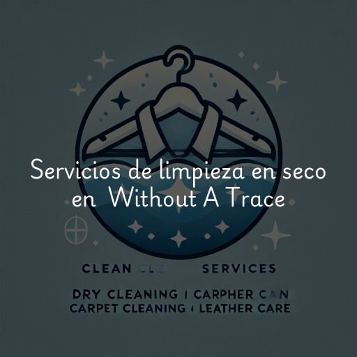 Servicios de limpieza en seco en Without A Trace