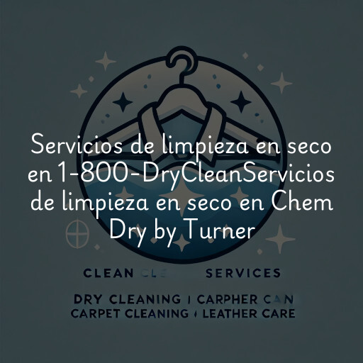 Servicios de limpieza en seco en