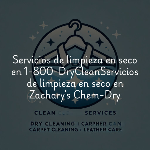 Servicios de limpieza en seco en