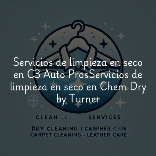 Servicios de limpieza en seco en