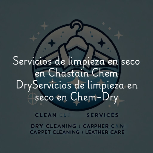 Servicios de limpieza en seco en