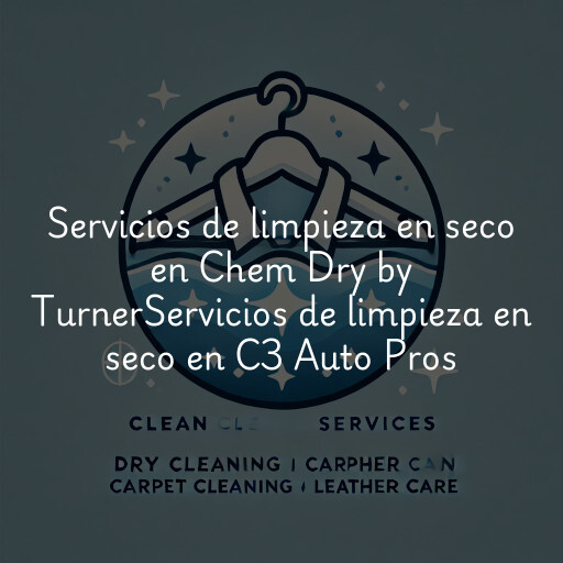 Servicios de limpieza en seco en