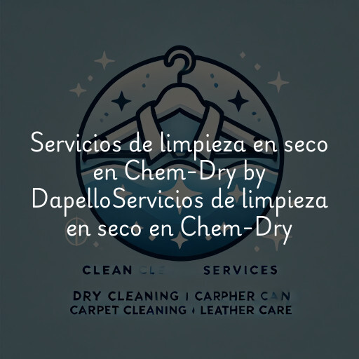 Servicios de limpieza en seco en