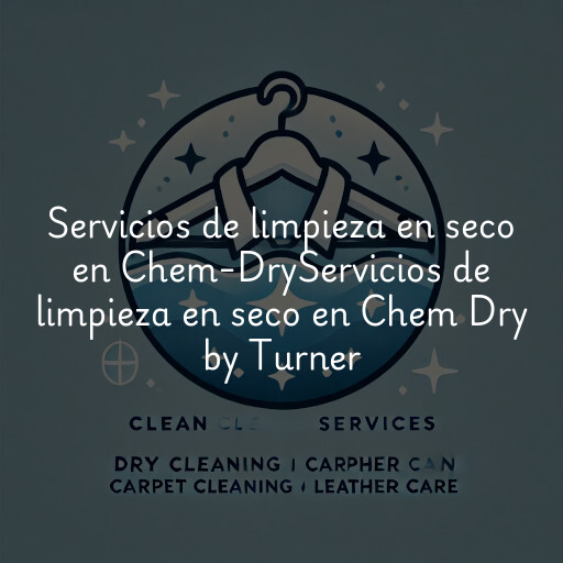 Servicios de limpieza en seco en