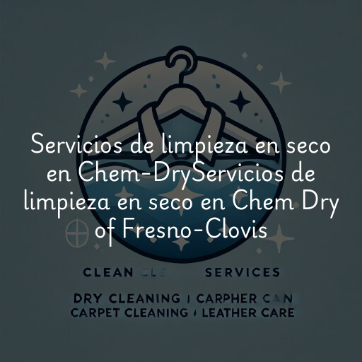 Servicios de limpieza en seco en