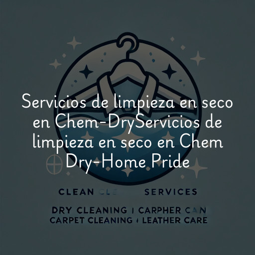 Servicios de limpieza en seco en
